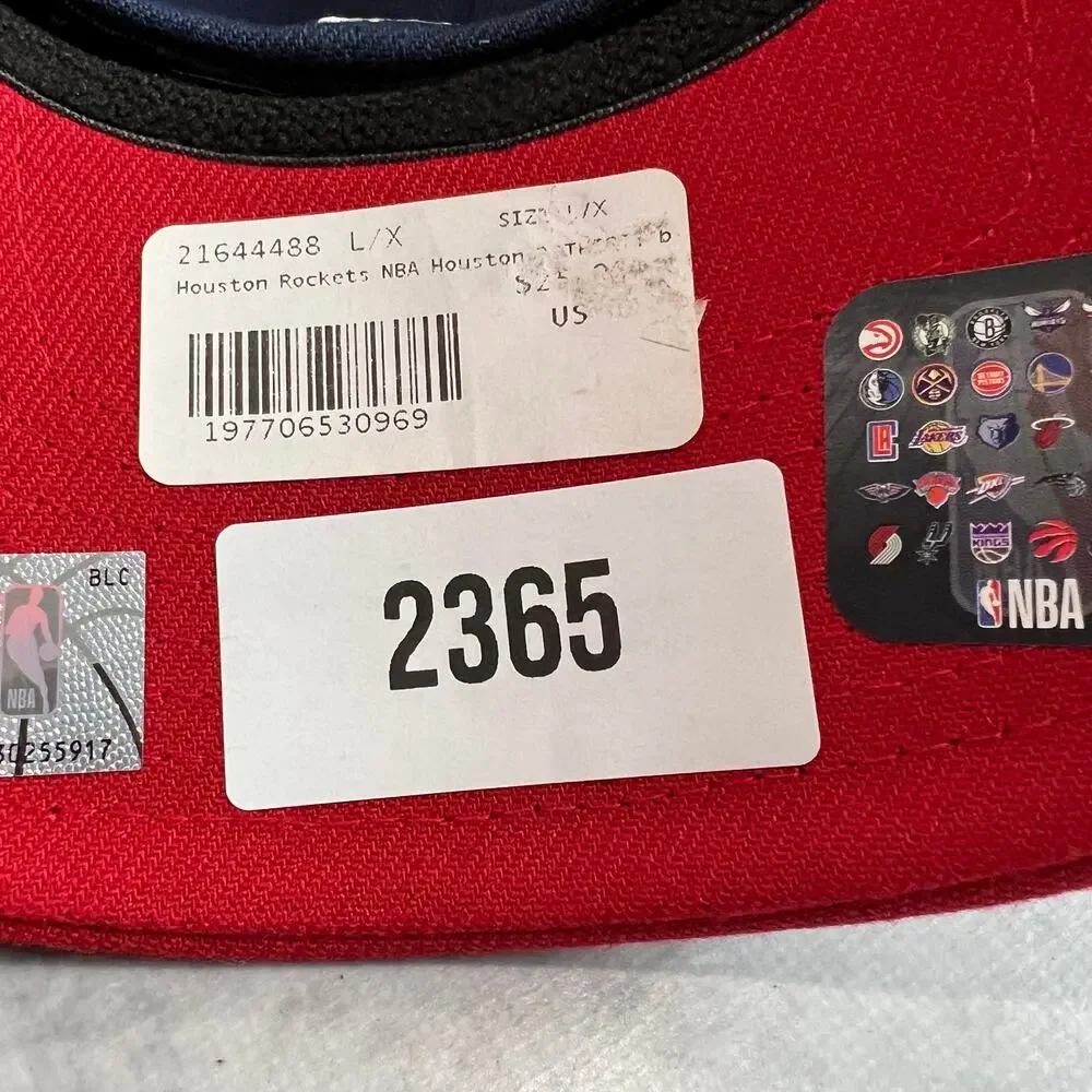 New Era Houston Rockets Large-XLarge City Edition 39THIRTY Flex-Fit Hat